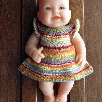 Stripey Doll Dress