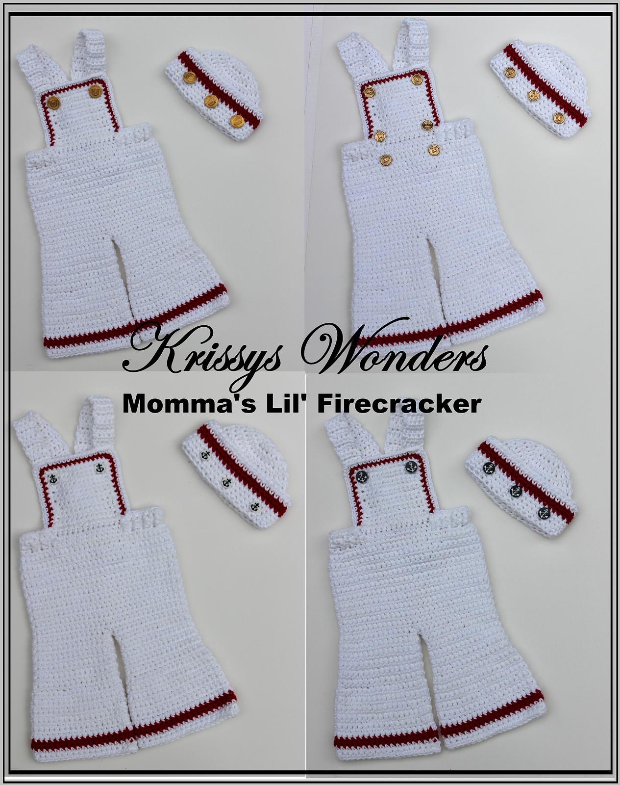 Momma's Lil' Firecracker Bibs