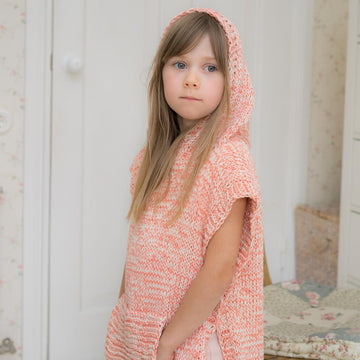 Hooded poncho Phoebe