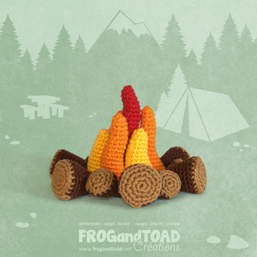 Stone Age - Caveman Woolly Mammoth Fire Ice Prehistoric - Amigurumi Crochet