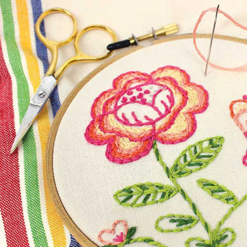 Sublime Stitching The Ultimate Embroidery Kit - Fantasy Flowers