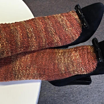 Waffle Stitch Socks