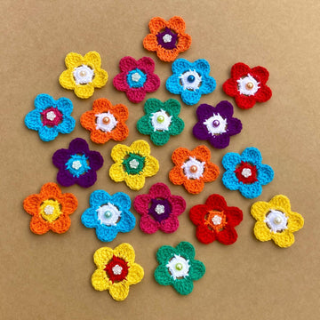 Flower applique IV by HueLaVive
