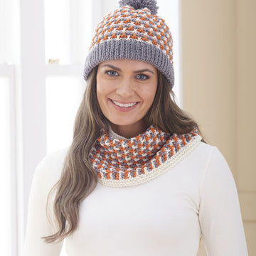 Scarf, Hat and Cowl in King Cole Orchard DK - P6267 - Leaflet