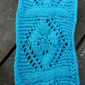 Bold Squares Infinity Scarf