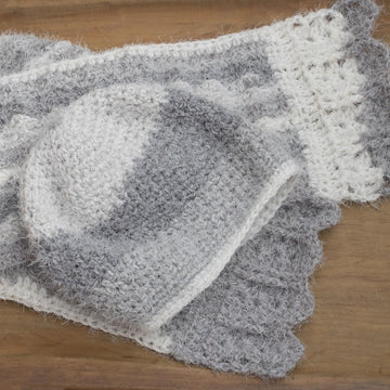 Chunky Scarf and Beanie