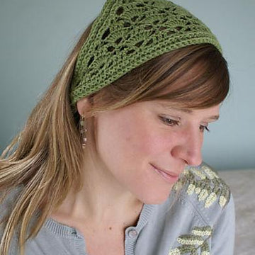 Lacy Crochet Kerchief