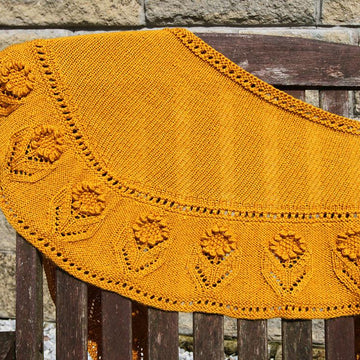 Summer Blooms Shawl