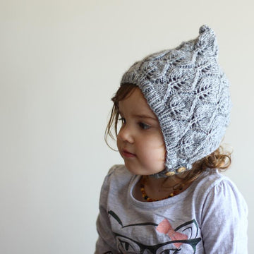 Leaf Lace Pixie Bonnet