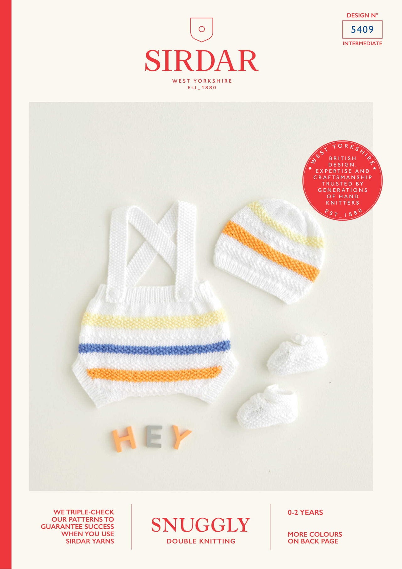 Baby Set in Sirdar Snuggly DK - 5409 - Downloadable PDF