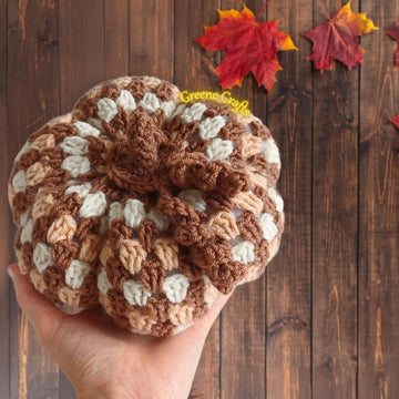 Granny Stitch Pumpkins - Stacked Fall Pumpkin Decor - Crochet Pattern