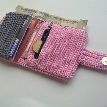Crochet Mini Money Purse