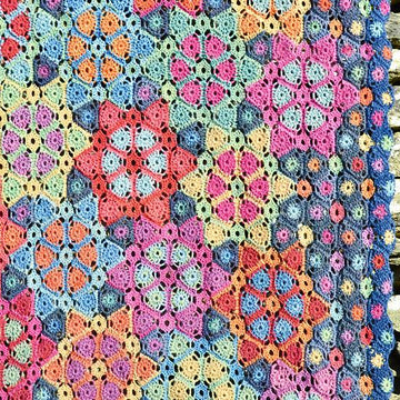 Twinkle, Twinkle Little Star Crochet Blanket