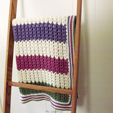 Puff Stitch Baby Blanket