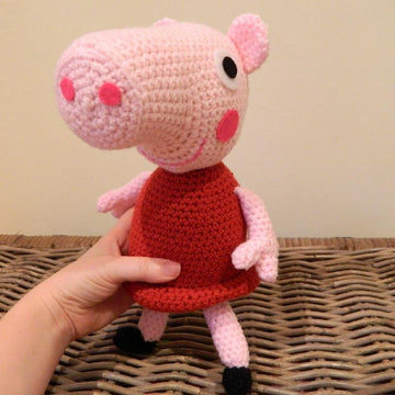 Peppa Pig plush amigurumi