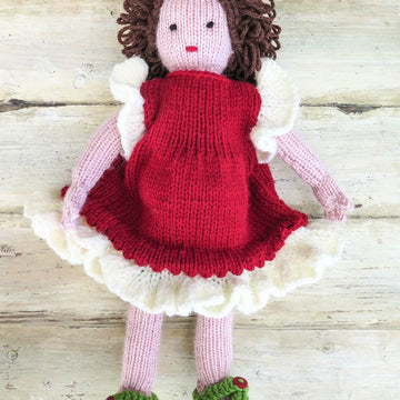 Rose and Bianca Knit Dolls