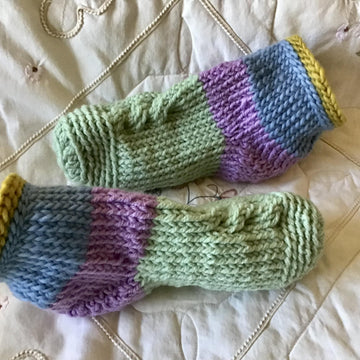 French Girl Knit Slippers