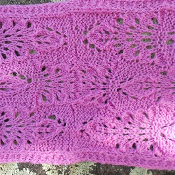 Raspberry Leaf Scarf