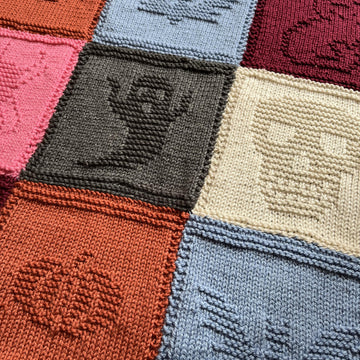 Halloween Patchwork Blanket