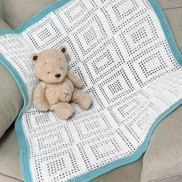 Peekaboo Panel Baby Blanket