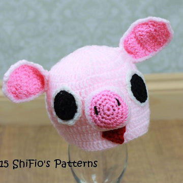 Crochet Pattern Animal Hats  #175