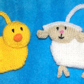 Easter Lamb and Chick / Duck Gift Bags