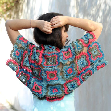 Anais crochet convertible cardigan