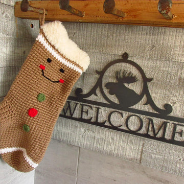 Gingerbread Man Stocking