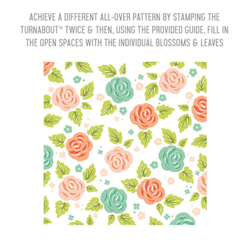 Concord & 9th Clear Stamps 6"X8" - Kindness Blooms Turnabout