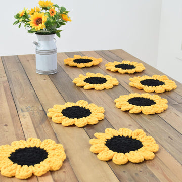Sunflower Power Coasters