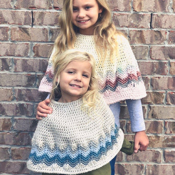 Chevron Poncho