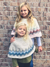 Chevron Poncho