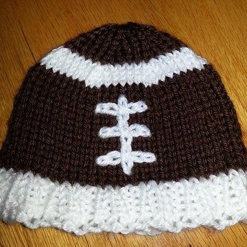 Football Hat & Stuffed Football Set
