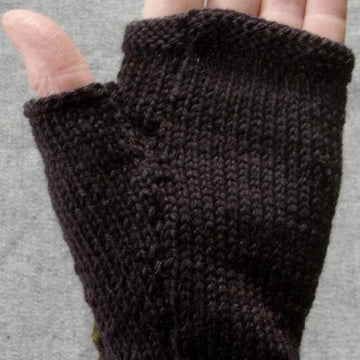 Roses fingerless gloves