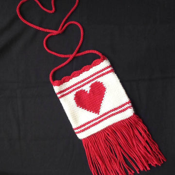Hippy Heart Bag Crochet Pattern