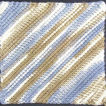 Symmetrical Tunisian Diamond 101