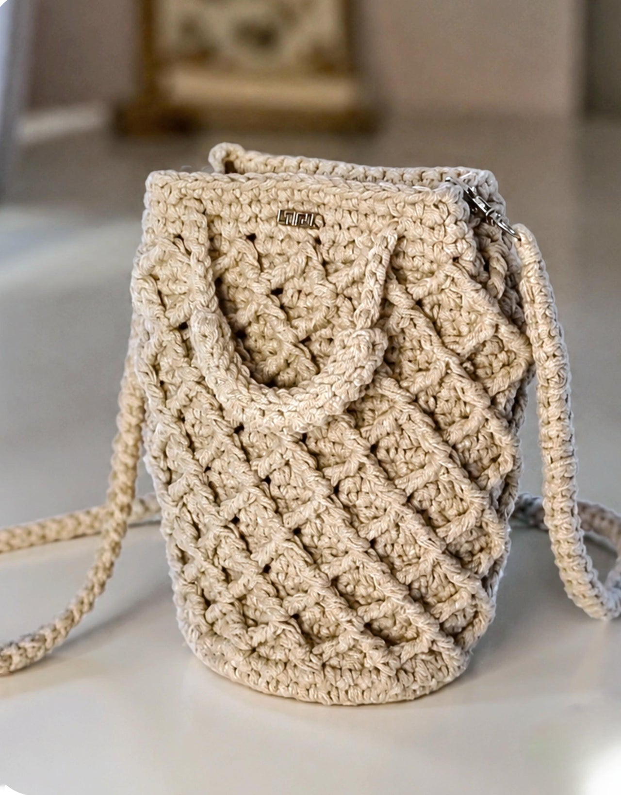 Small crossbody bag crochet pattern T32