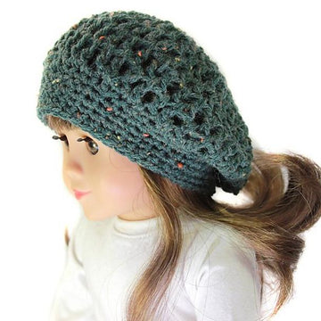 Cozy Winter Beanie for 18 inch Dolls