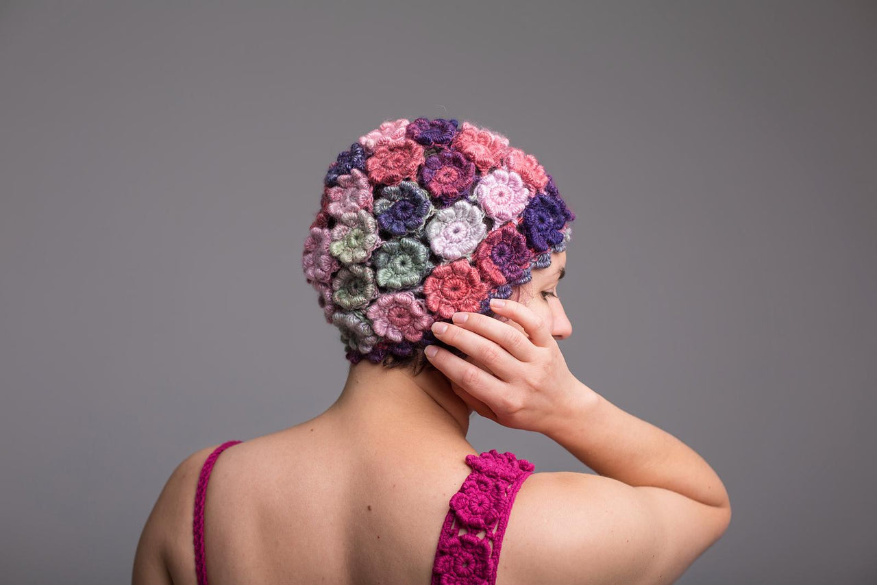Lovers of flowers hat