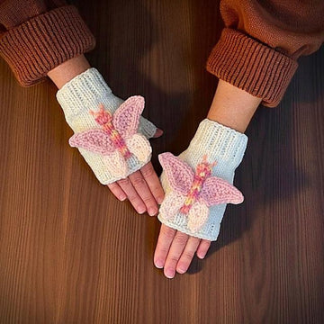 Butterfly Fingerless Gloves