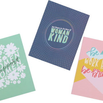 Happy Planner Journal Books 3/Pkg - Woman Kind