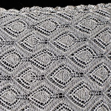 Rectangle lace shawl "Annabelle"