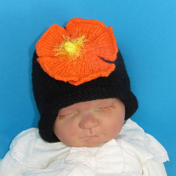 Baby Flower Slouch Hat