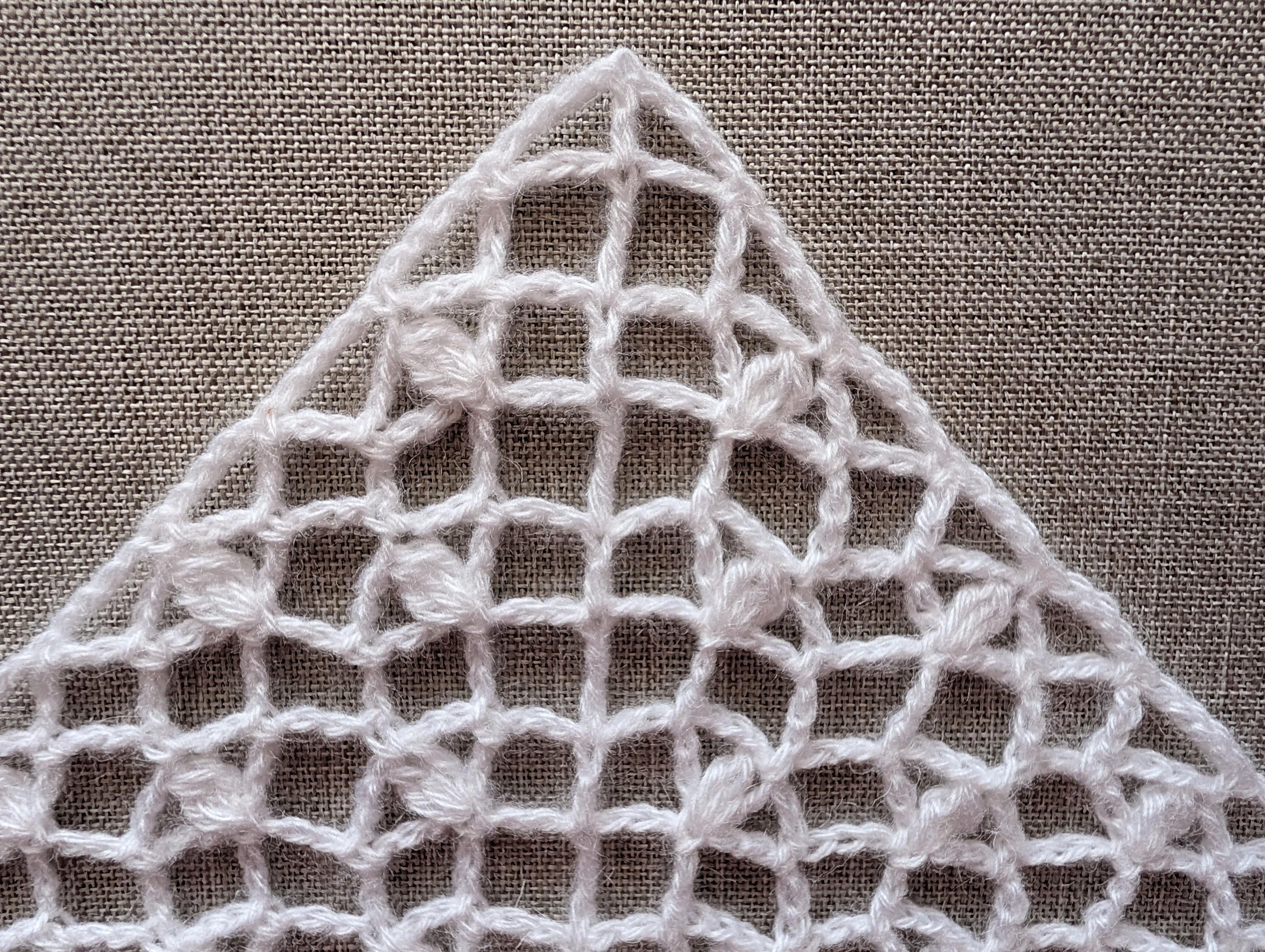 Crochet Baktus / Shawl #98