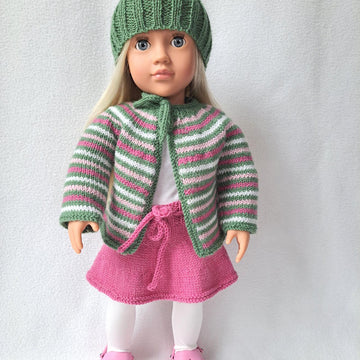 Doll Cardigan Set