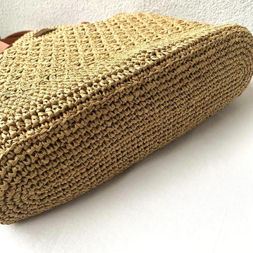 Helana raffia tote bag