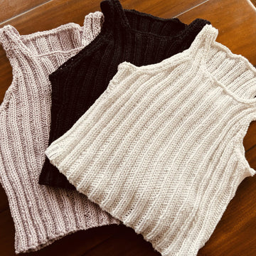 AW05 Cropped Rib Top