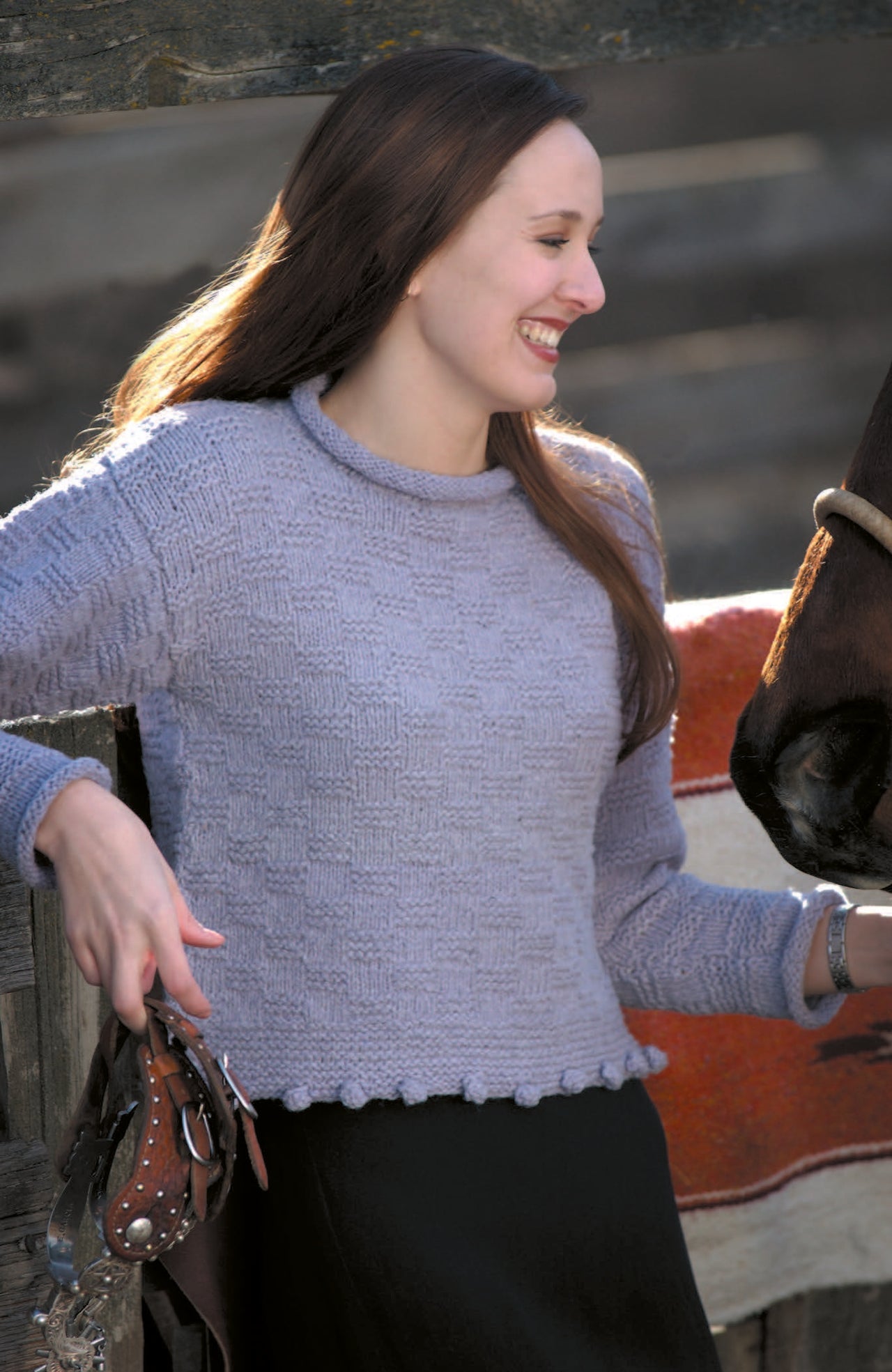 Jinglebob Sweater in Imperial Yarn Columbia - P107 (Downloadable PDF)