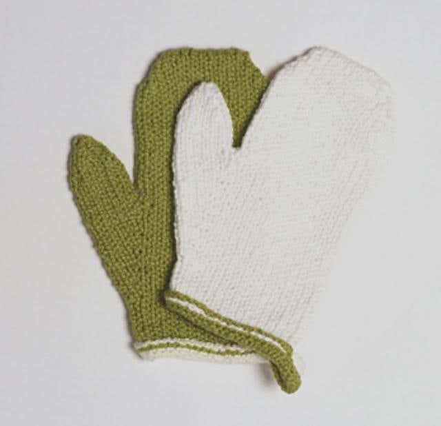 Cotton Wash Mitts