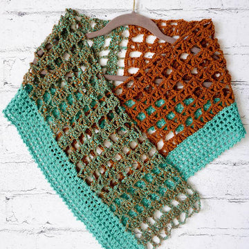 Patina Lace Shawlette
